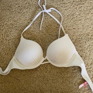 Victoria Secret Swim bombshell top in white!